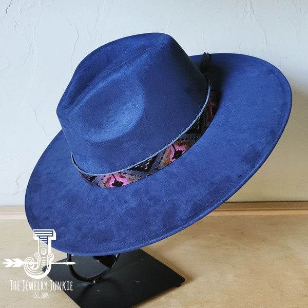 Magenta Navajo Western Leather Band Choice Hat - Shop Style & More | Fresh Looks, Everyday Deals & Free Shipping