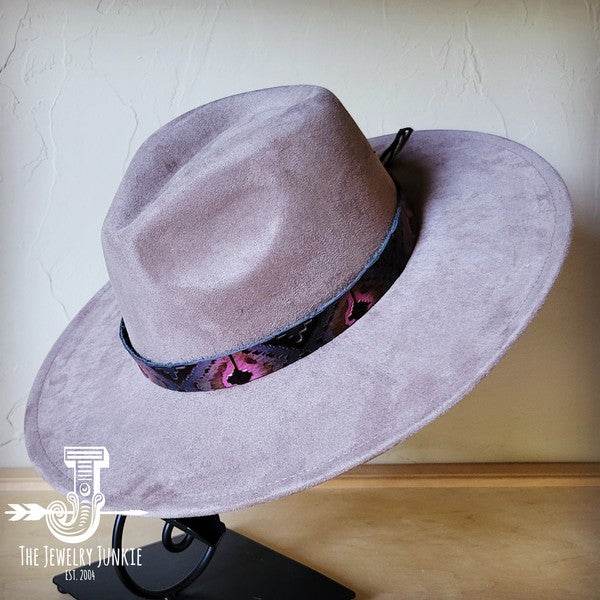 Magenta Navajo Western Leather Band Choice Hat - Shop Style & More | Fresh Looks, Everyday Deals & Free Shipping