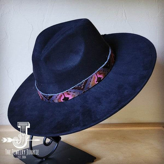 Magenta Navajo Western Leather Band Choice Hat - Shop Style & More | Fresh Looks, Everyday Deals & Free Shipping