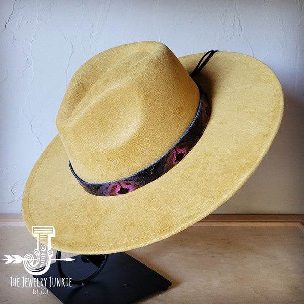 Magenta Navajo Western Leather Band Choice Hat - Shop Style & More | Fresh Looks, Everyday Deals & Free Shipping