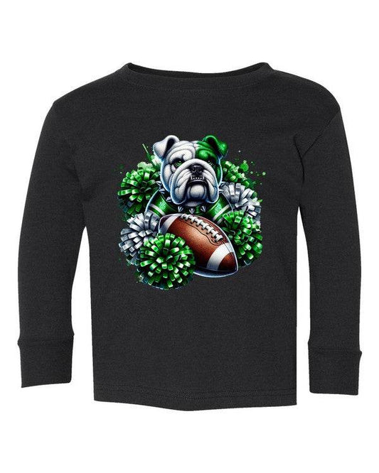 Bulldog Football Cheer Toddler Graphic Tee - Shop Style & More | Fresh Looks, Everyday Deals & Free Shipping