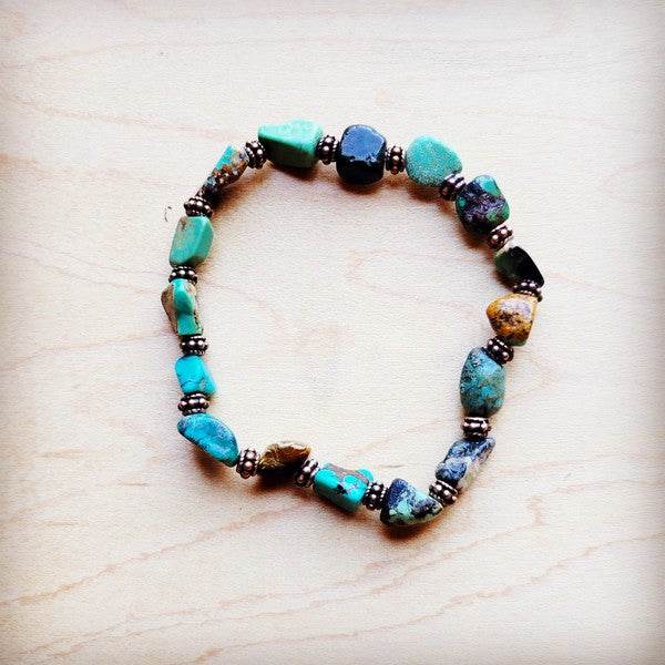 Genuine HuBei Natural Turq Beaded w/ Copper - Shop Style & More | Fresh Looks, Everyday Deals & Free Shipping