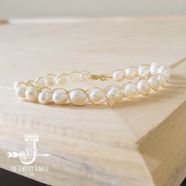 Genuine Freshwater Pearl Beaded Wire Wrapped - Shop Style & More | Fresh Looks, Everyday Deals & Free Shipping