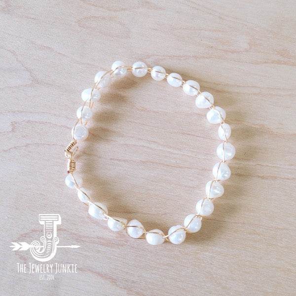 Genuine Freshwater Pearl Beaded Wire Wrapped - Shop Style & More | Fresh Looks, Everyday Deals & Free Shipping