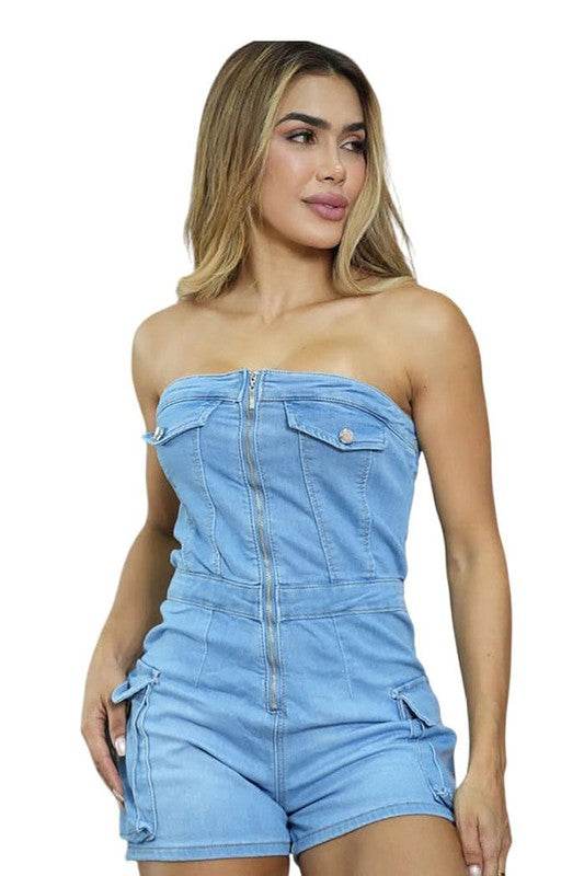 WOMEN FASHION DENIM ROMPERS - Shop Style & More | Fresh Looks, Everyday Deals & Free Shipping
