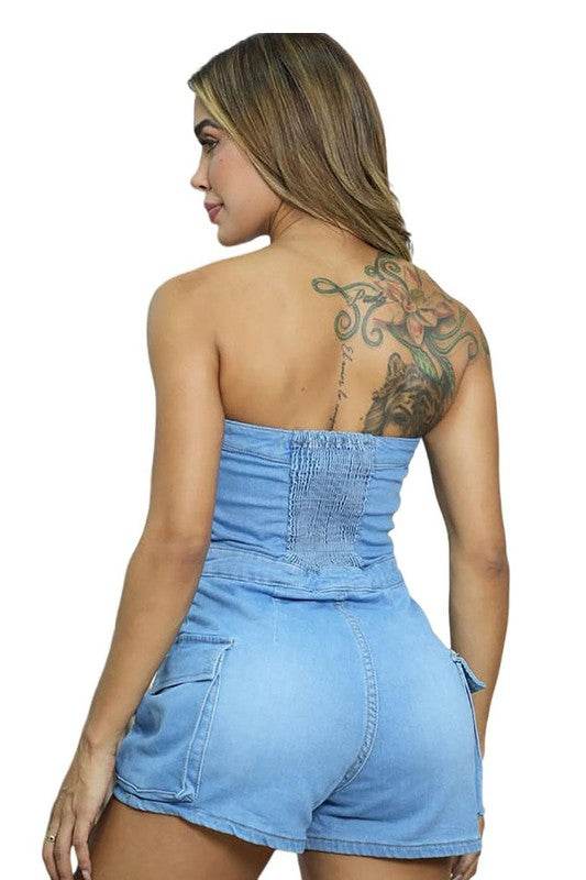 WOMEN FASHION DENIM ROMPERS - Shop Style & More | Fresh Looks, Everyday Deals & Free Shipping