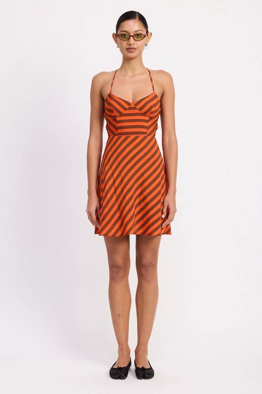 STRAPPY BACK BIAS CUT MINI DRESS - Shop Style & More | Fresh Looks, Everyday Deals & Free Shipping