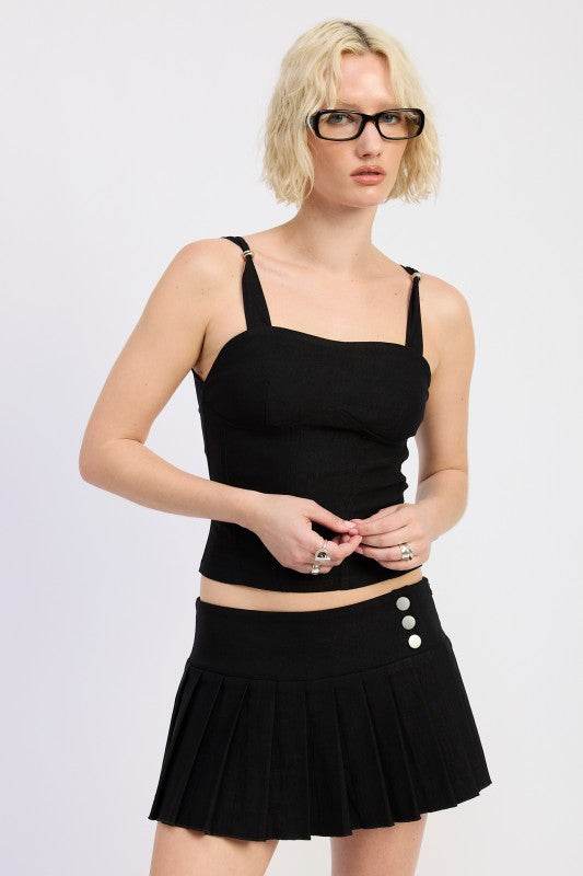 RING STRAP CORSET TOP - Shop Style & More | Fresh Looks, Everyday Deals & Free Shipping