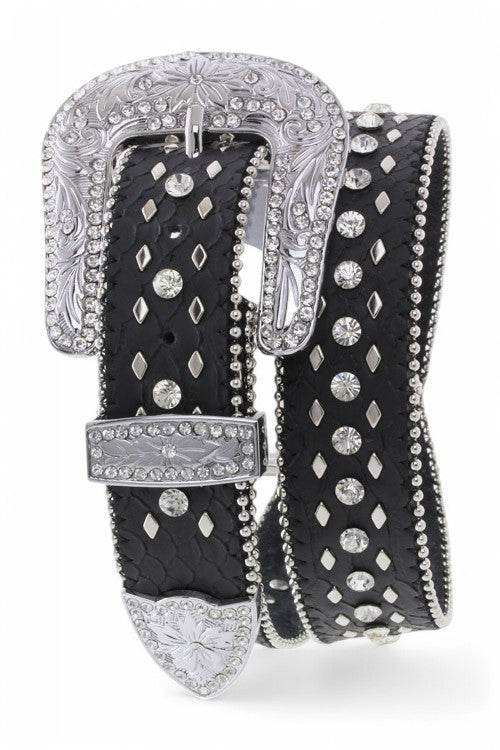 Mix Studded Crystal Belt - Shop Style & More | Fresh Looks, Everyday Deals & Free Shipping