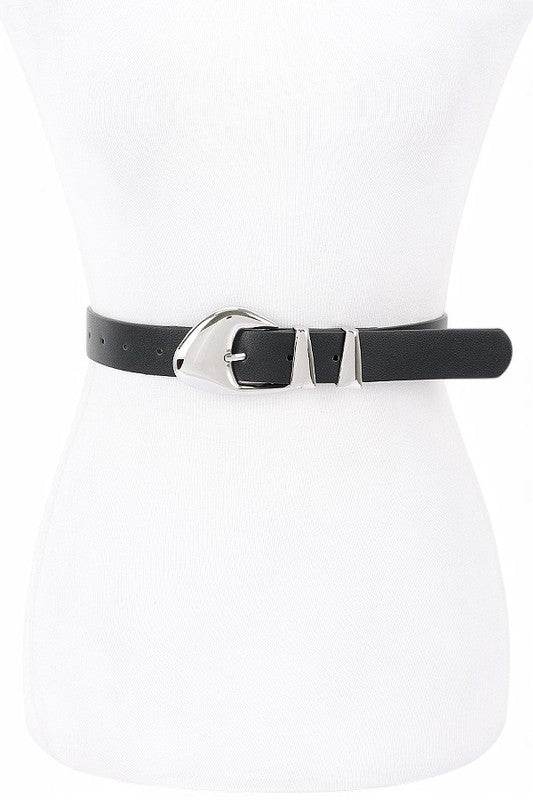 Polish Buckle Skinny Fashion Belt - Shop Style & More | Fresh Looks, Everyday Deals & Free Shipping