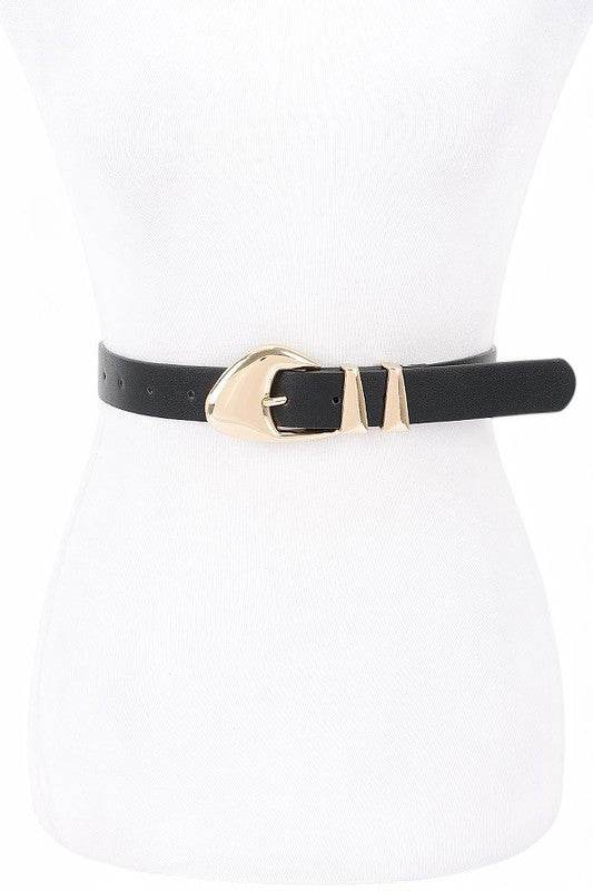 Polish Buckle Skinny Fashion Belt - Shop Style & More | Fresh Looks, Everyday Deals & Free Shipping