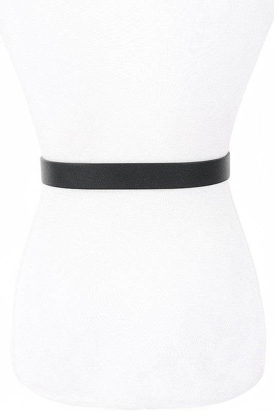 Polish Buckle Skinny Fashion Belt - Shop Style & More | Fresh Looks, Everyday Deals & Free Shipping