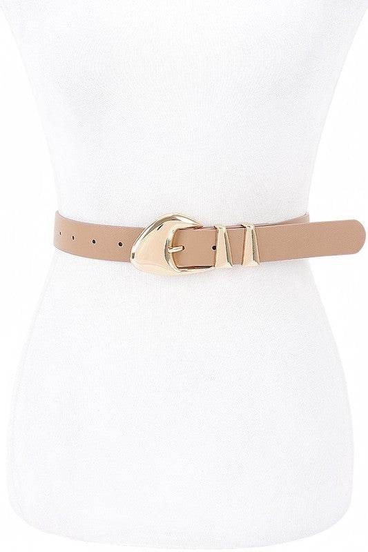 Polish Buckle Skinny Fashion Belt - Shop Style & More | Fresh Looks, Everyday Deals & Free Shipping