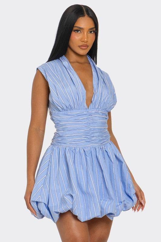 SKYLAR BUBBLE MINI DRESS - Shop Style & More | Fresh Looks, Everyday Deals & Free Shipping