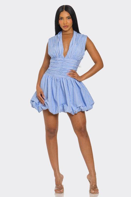 SKYLAR BUBBLE MINI DRESS - Shop Style & More | Fresh Looks, Everyday Deals & Free Shipping