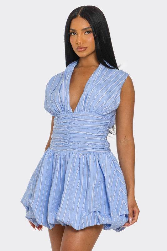 SKYLAR BUBBLE MINI DRESS - Shop Style & More | Fresh Looks, Everyday Deals & Free Shipping