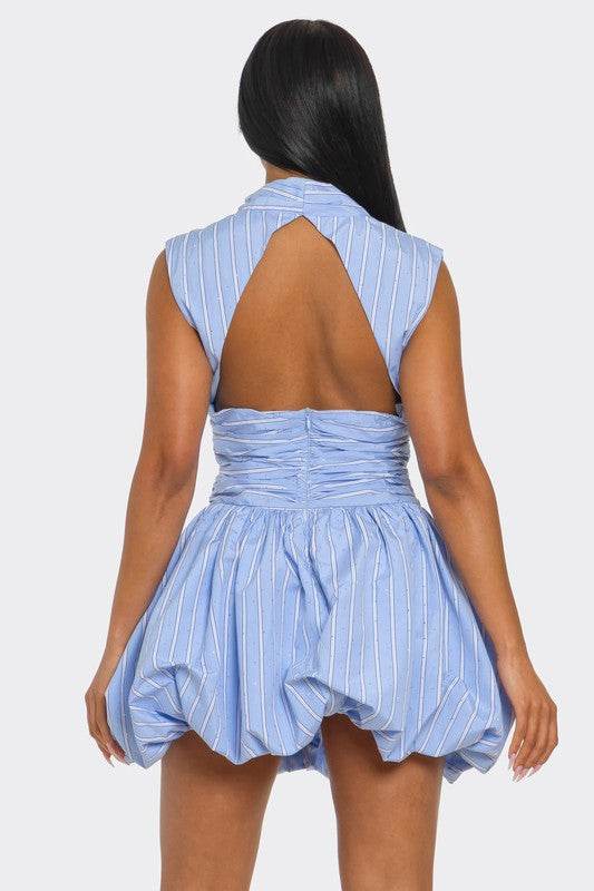 SKYLAR BUBBLE MINI DRESS - Shop Style & More | Fresh Looks, Everyday Deals & Free Shipping
