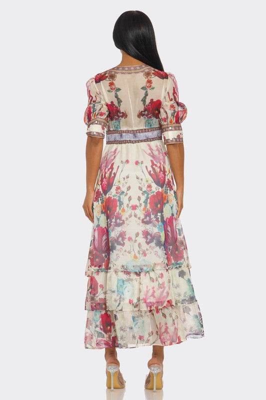 Floral Enchantment Maxi Dress - Shop Style & More | Fresh Looks, Everyday Deals & Free Shipping