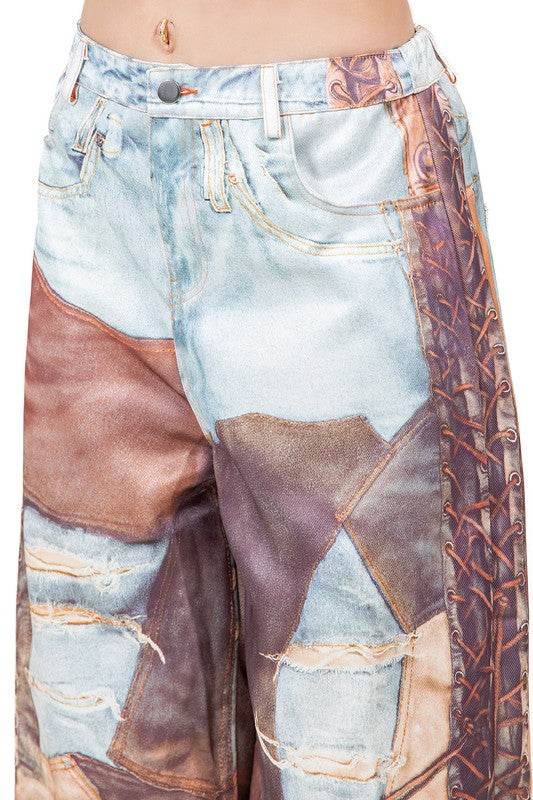 WOMEN FASHION 3D PRINT CASUAL PANTS - Shop Style & More | Fresh Looks, Everyday Deals & Free Shipping