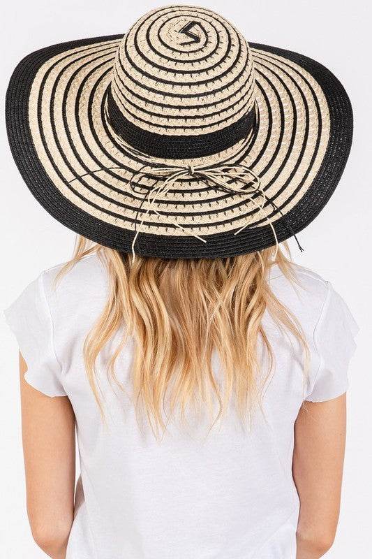 2 Tone Wide Brim Floppy Sun Hat - Shop Style & More | Fresh Looks, Everyday Deals & Free Shipping