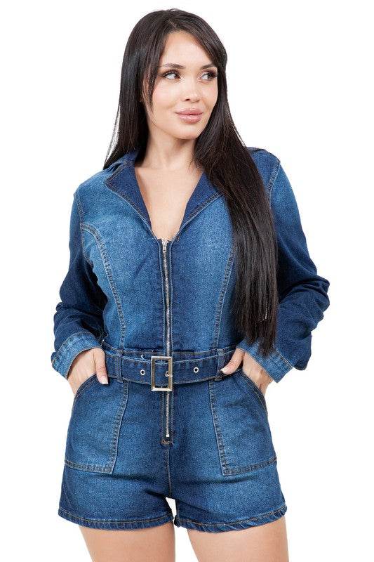 WOMEN FASHION DEMIN ROMPER - Shop Style & More | Fresh Looks, Everyday Deals & Free Shipping