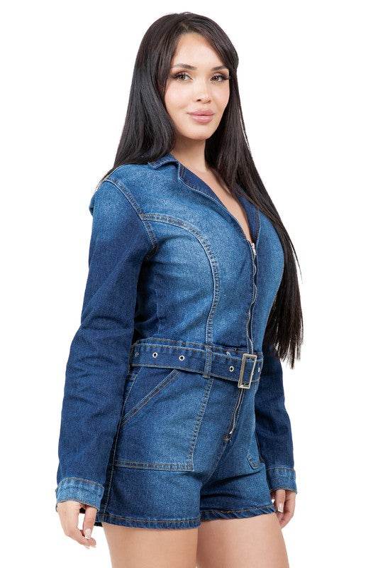 WOMEN FASHION DEMIN ROMPER - Shop Style & More | Fresh Looks, Everyday Deals & Free Shipping