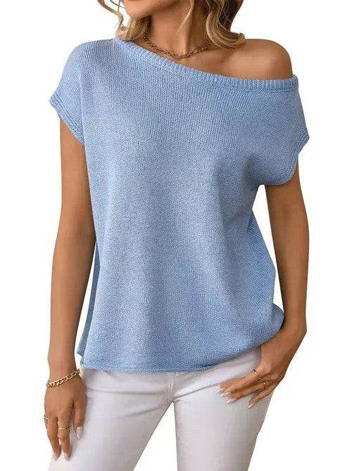 Off shoulder knit top - Shop Style & More | Fresh Looks, Everyday Deals & Free Shipping