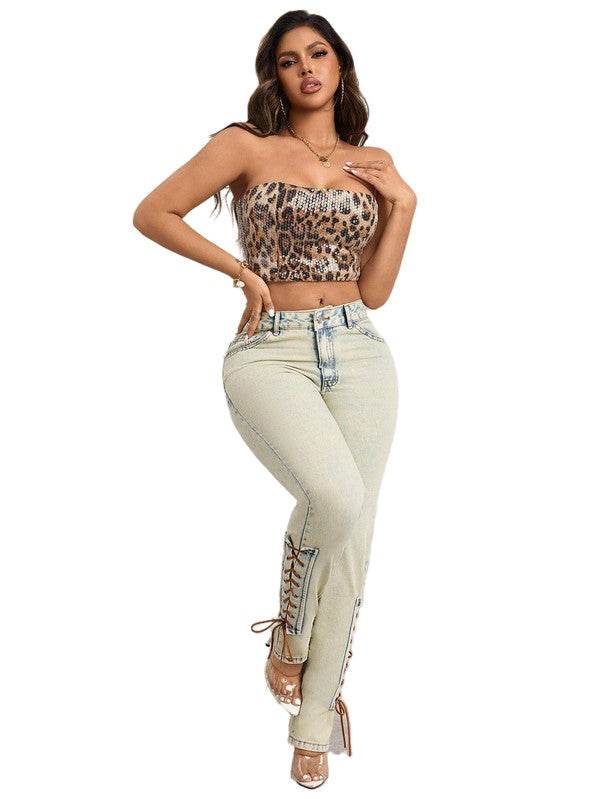 WOMEN FASHION DENIM PANTS - Shop Style & More | Fresh Looks, Everyday Deals & Free Shipping