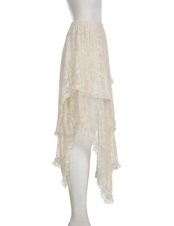 Lace tiered skirt - Shop Style & More | Fresh Looks, Everyday Deals & Free Shipping