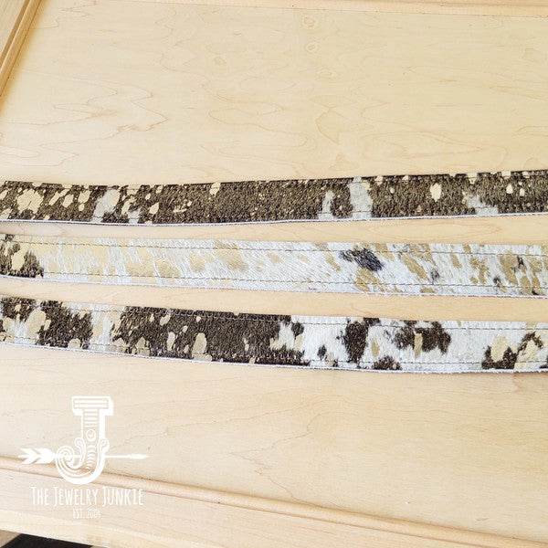Hair-on-Hide Silver Metallic LeatherBelt w/ Fringe - Shop Style & More | Fresh Looks, Everyday Deals & Free Shipping