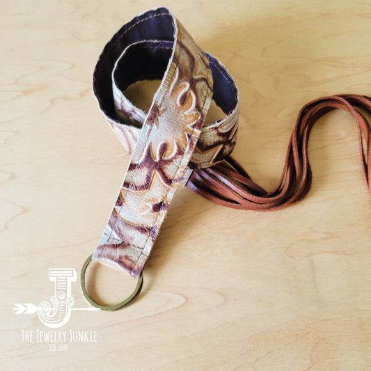 Sienna Laredo Embossed Leather Belt w/ Fringe - Shop Style & More | Fresh Looks, Everyday Deals & Free Shipping