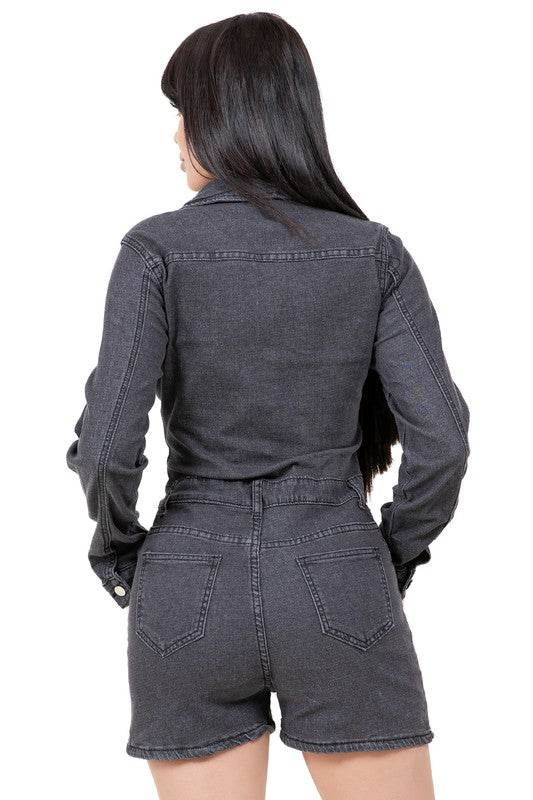 WOMEN FASHION DEMIN ROMPER - Shop Style & More | Fresh Looks, Everyday Deals & Free Shipping