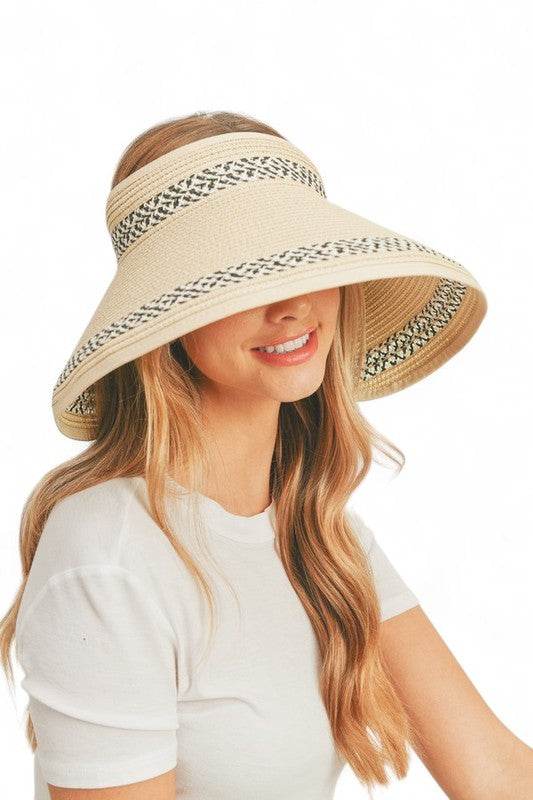 Tweak Pattern Roll Up Sun Visor - Shop Style & More | Fresh Looks, Everyday Deals & Free Shipping