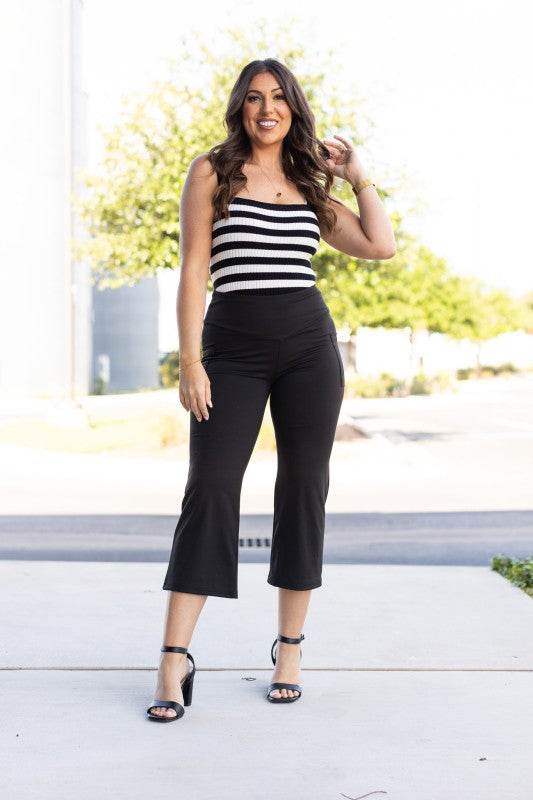 The Faith Tummy Control Gaucho Pants - Shop Style & More | Fresh Looks, Everyday Deals & Free Shipping