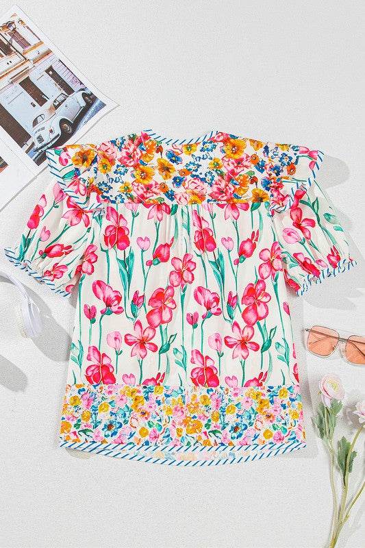 pink v neck boho blouase - Shop Style & More | Fresh Looks, Everyday Deals & Free Shipping