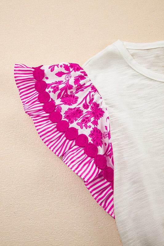 black flutter sleeve cotton top - Shop Style & More | Fresh Looks, Everyday Deals & Free Shipping