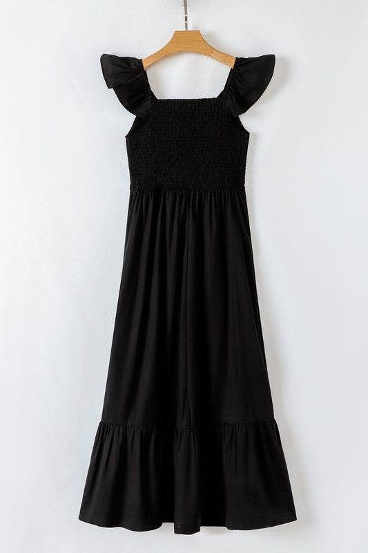peach smocked maxi dress - Shop Style & More | Fresh Looks, Everyday Deals & Free Shipping