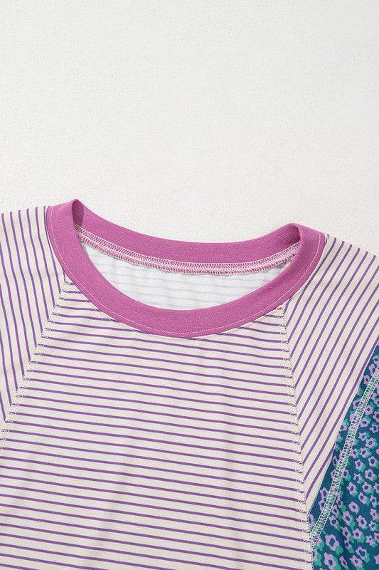 purple stripe cotton shirt top - Shop Style & More | Fresh Looks, Everyday Deals & Free Shipping