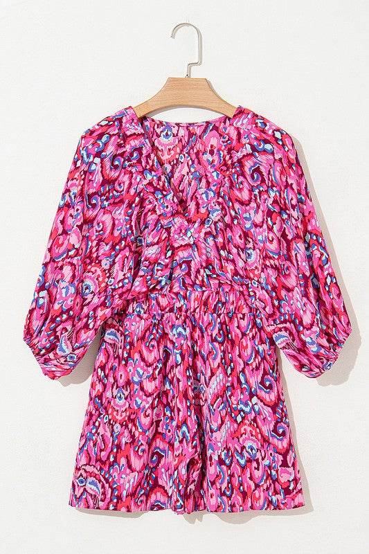 Puff Sleeve V Neck High Waist Romper - Shop Style & More | Fresh Looks, Everyday Deals & Free Shipping