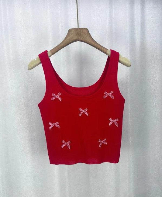 Cropped bow tank - Shop Style & More | Fresh Looks, Everyday Deals & Free Shipping