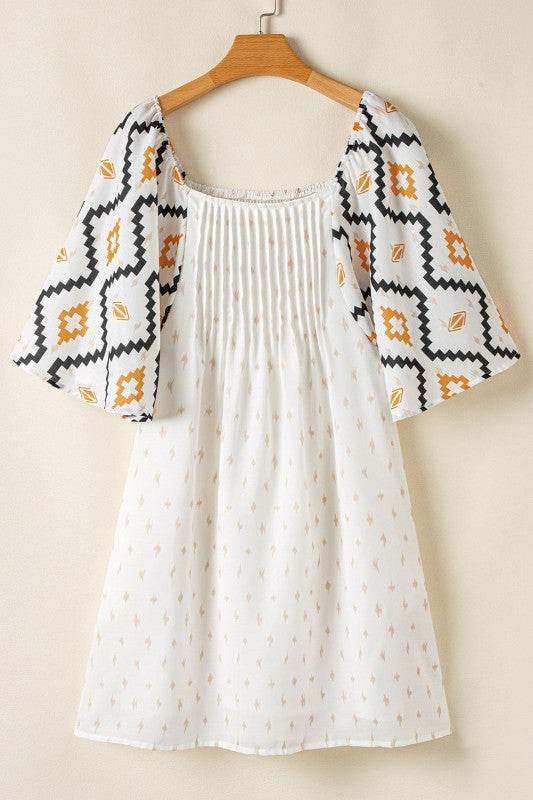 Ivory angel sleeve mini dress - Shop Style & More | Fresh Looks, Everyday Deals & Free Shipping