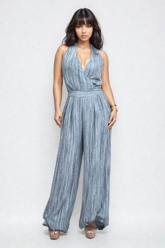 Skyline Halter Jumpsuit - Shop Style & More | Fresh Looks, Everyday Deals & Free Shipping
