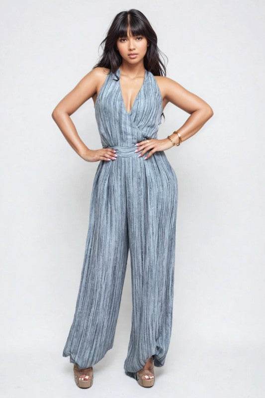 Skyline Halter Jumpsuit - Shop Style & More | Fresh Looks, Everyday Deals & Free Shipping