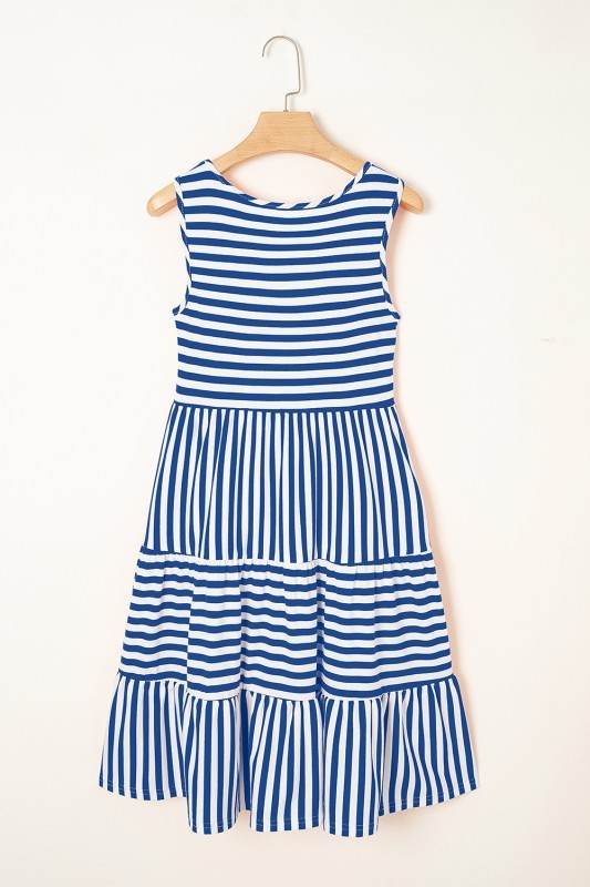 Cotton Pink Blue Multi Way Dress - Shop Style & More | Fresh Looks, Everyday Deals & Free Shipping