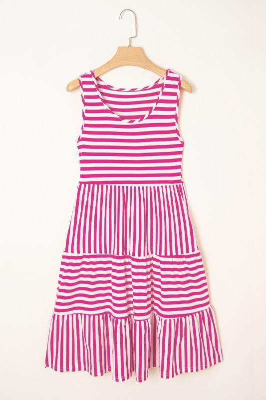 Cotton Pink Blue Multi Way Dress - Shop Style & More | Fresh Looks, Everyday Deals & Free Shipping