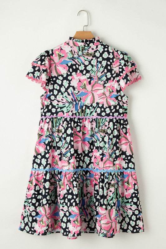 Floral Tiered Dress - Shop Style & More | Fresh Looks, Everyday Deals & Free Shipping