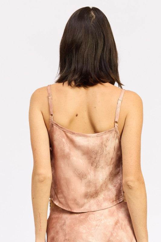 PRINTED TANK TOP WITH SIDE TIES - Shop Style & More | Fresh Looks, Everyday Deals & Free Shipping