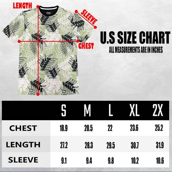 Allover Print Short Sleeve Tshirt - Shop Style & More | Fresh Looks, Everyday Deals & Free Shipping