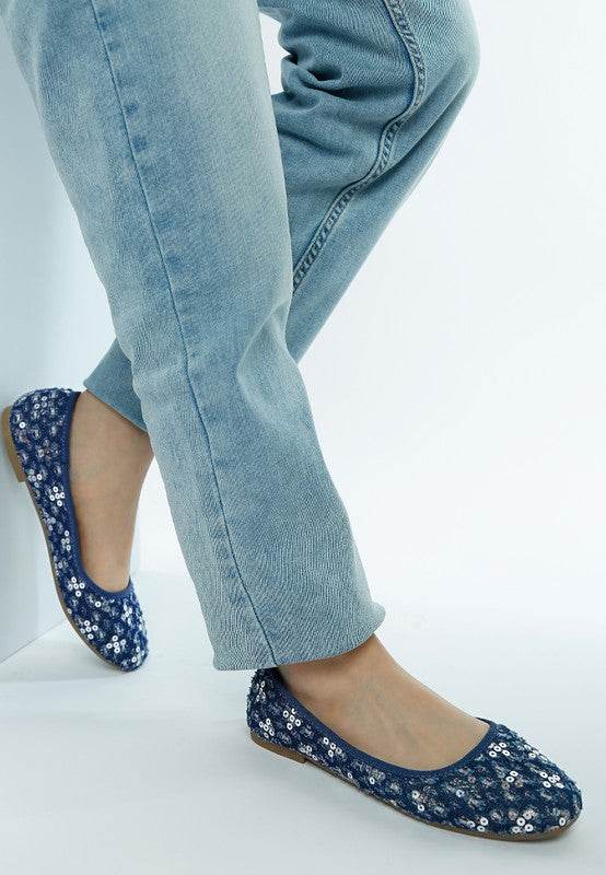Sujet Sequin Ballet Flats - Shop Style & More | Fresh Looks, Everyday Deals & Free Shipping