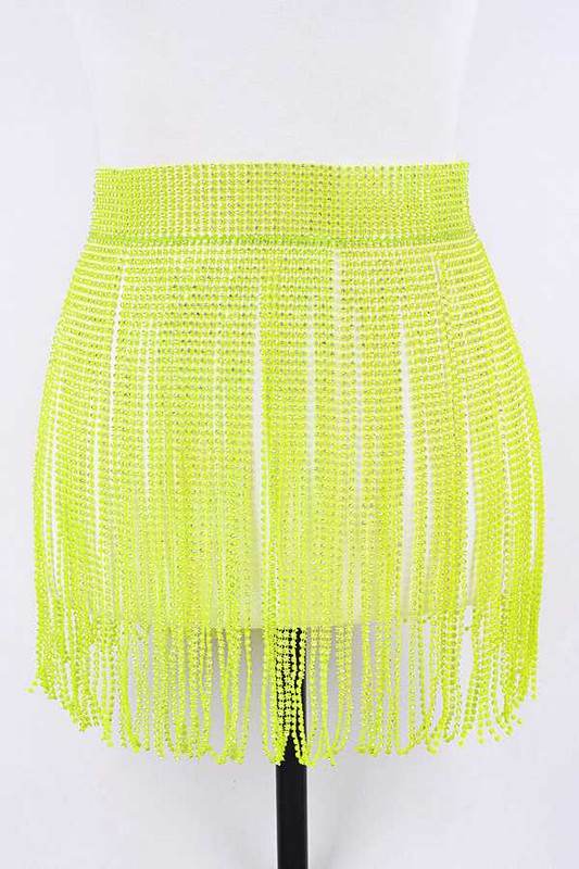 Rhinestone Slash Fringe Belt - Shop Style & More | Fresh Looks, Everyday Deals & Free Shipping